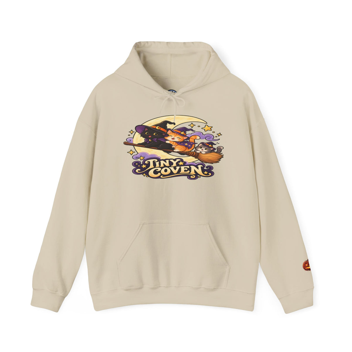 Tiny Coven Halloween Witchy Hooded Sweatshirt