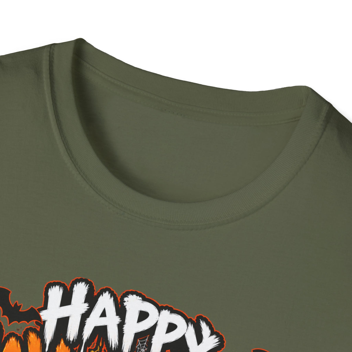 Happy Halloween Skeleton T-Shirt — Trick or Treat Pumpkin Graphic Tee