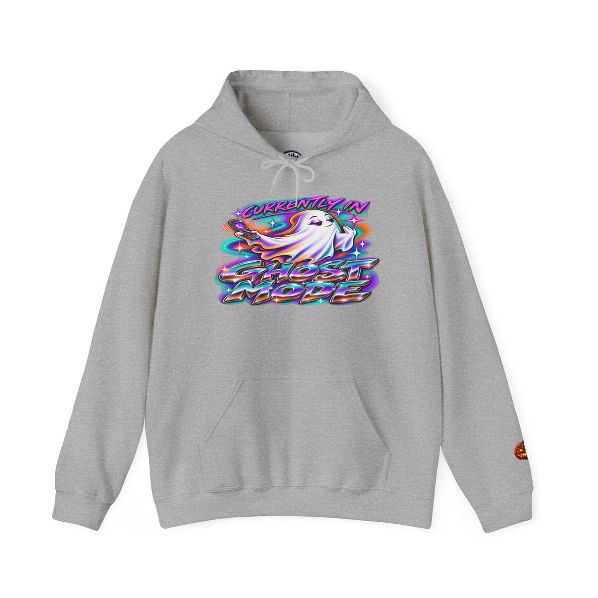 Purple Ghost Mode Hoodie