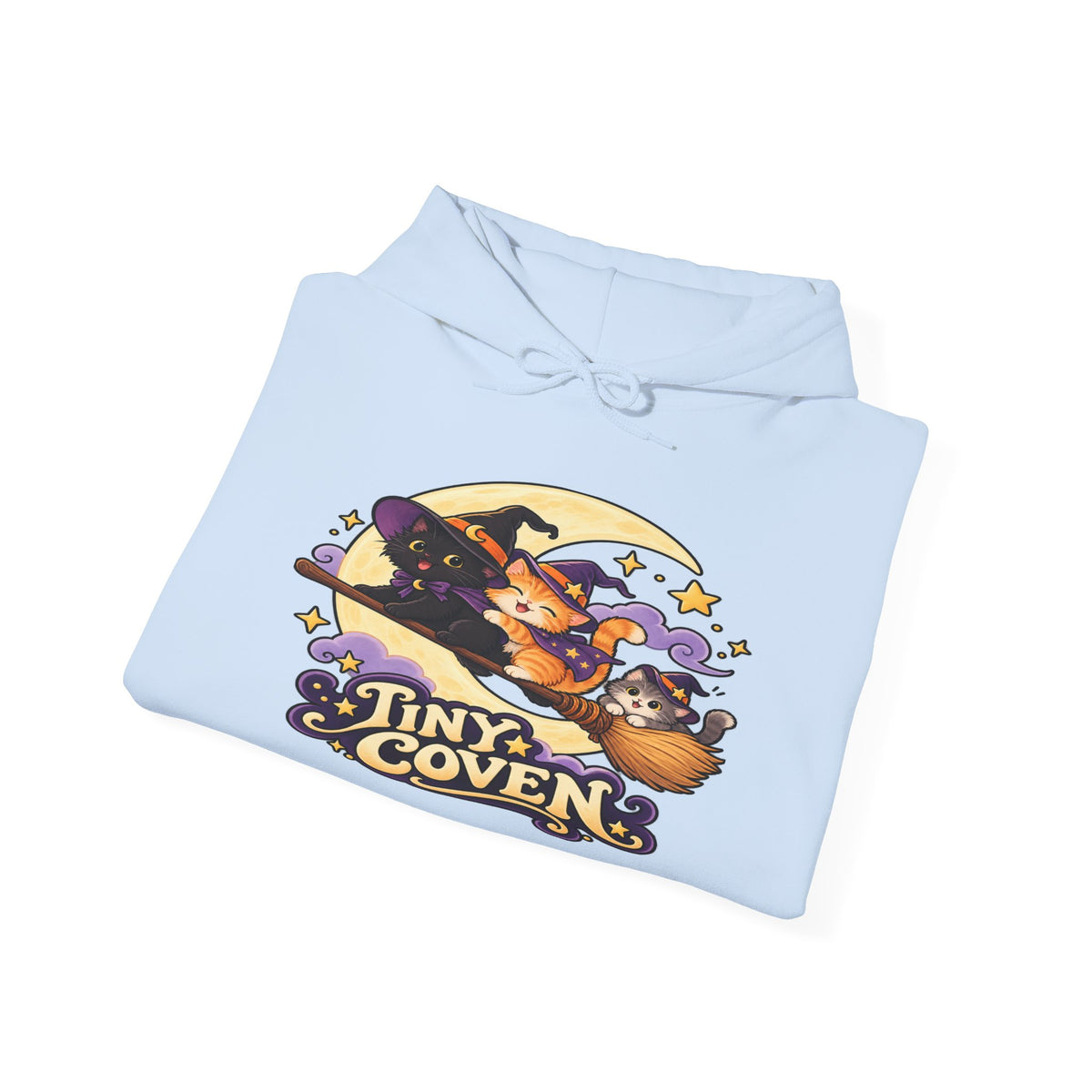 Tiny Coven Halloween Witchy Hooded Sweatshirt