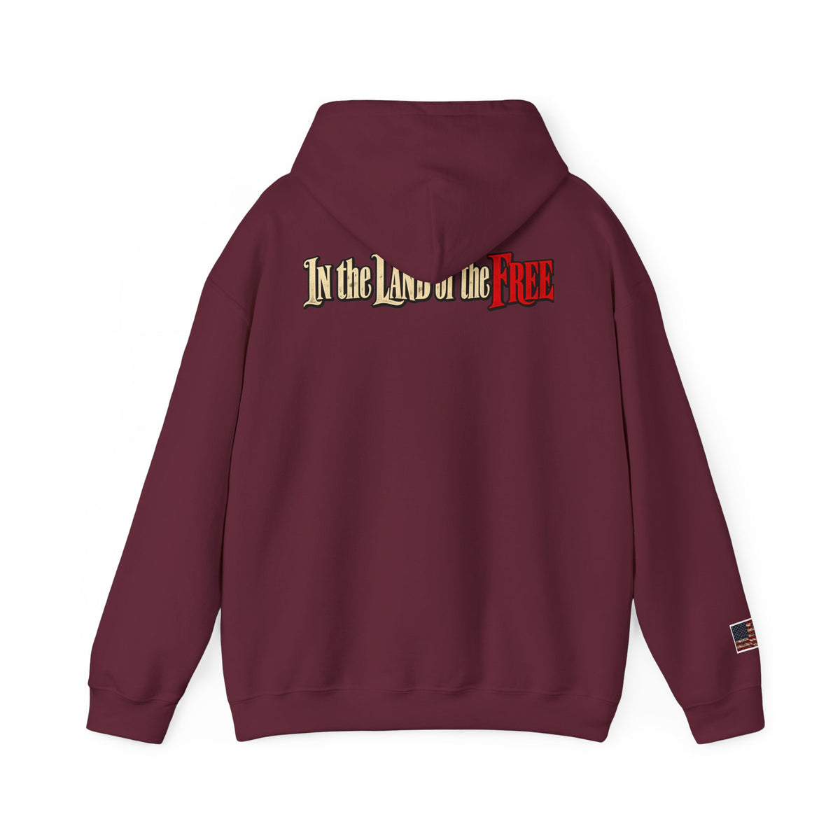 Liberty Statue Hoodie — "Dream as Always Beautiful / She Can't Hurt Me" Patriotic Pullover
