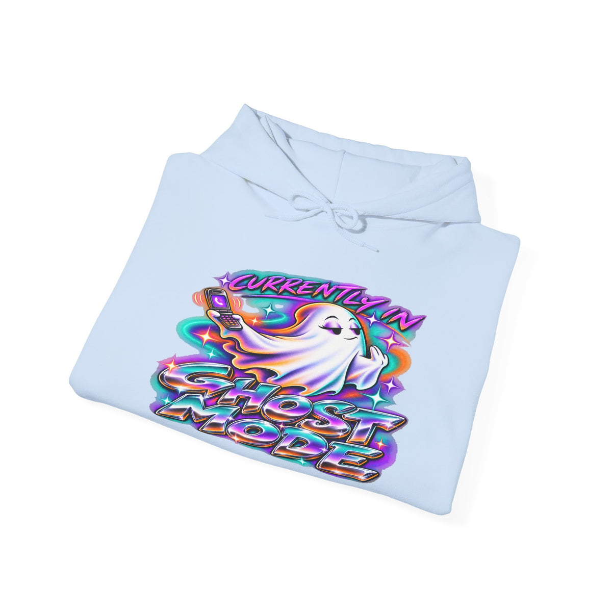 Purple Ghost Mode Hoodie