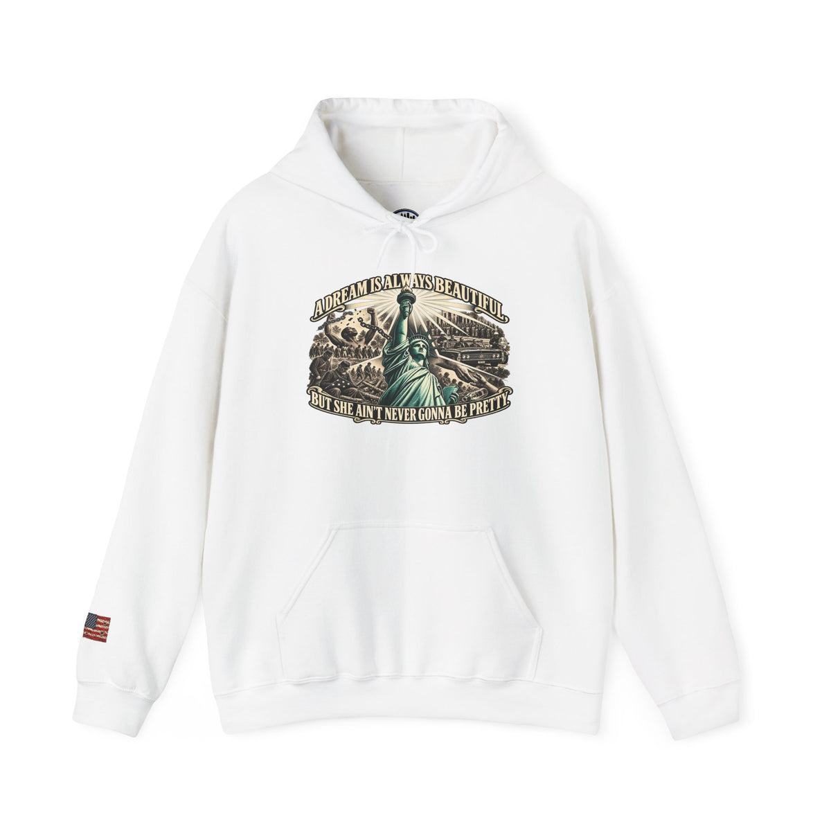 In the Land of the Free Patriotic Eagle Hoodie