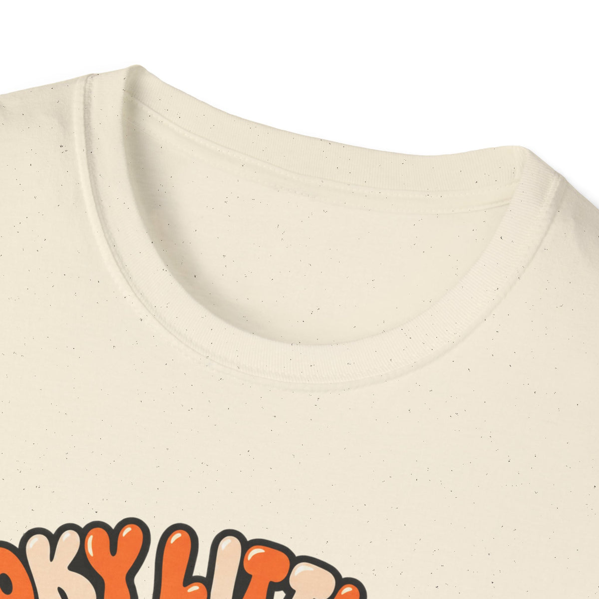 Spooky Little Guy T-Shirt — Halloween Ghost in Jack-O'-Lantern Graphic