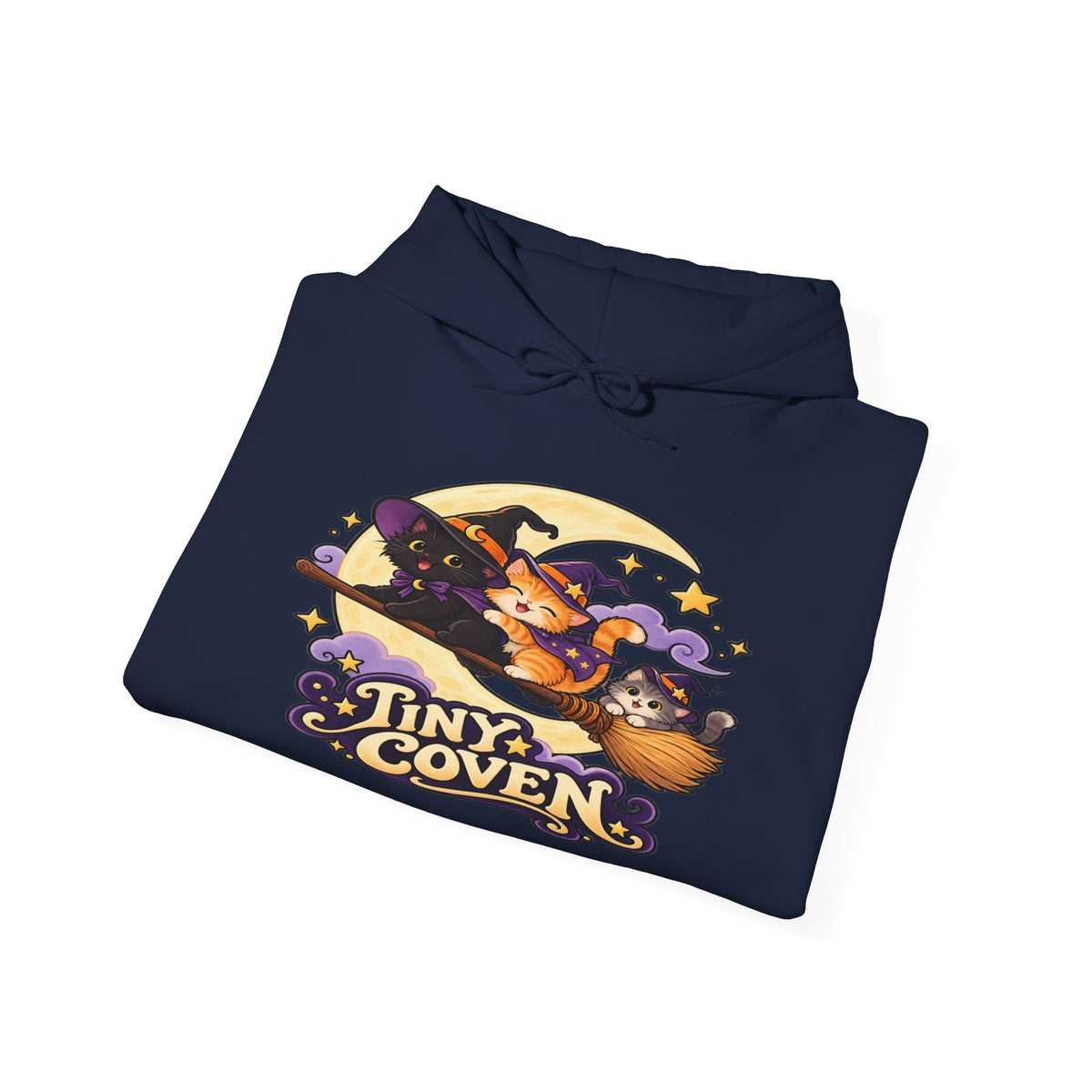 Tiny Coven Halloween Witchy Hooded Sweatshirt