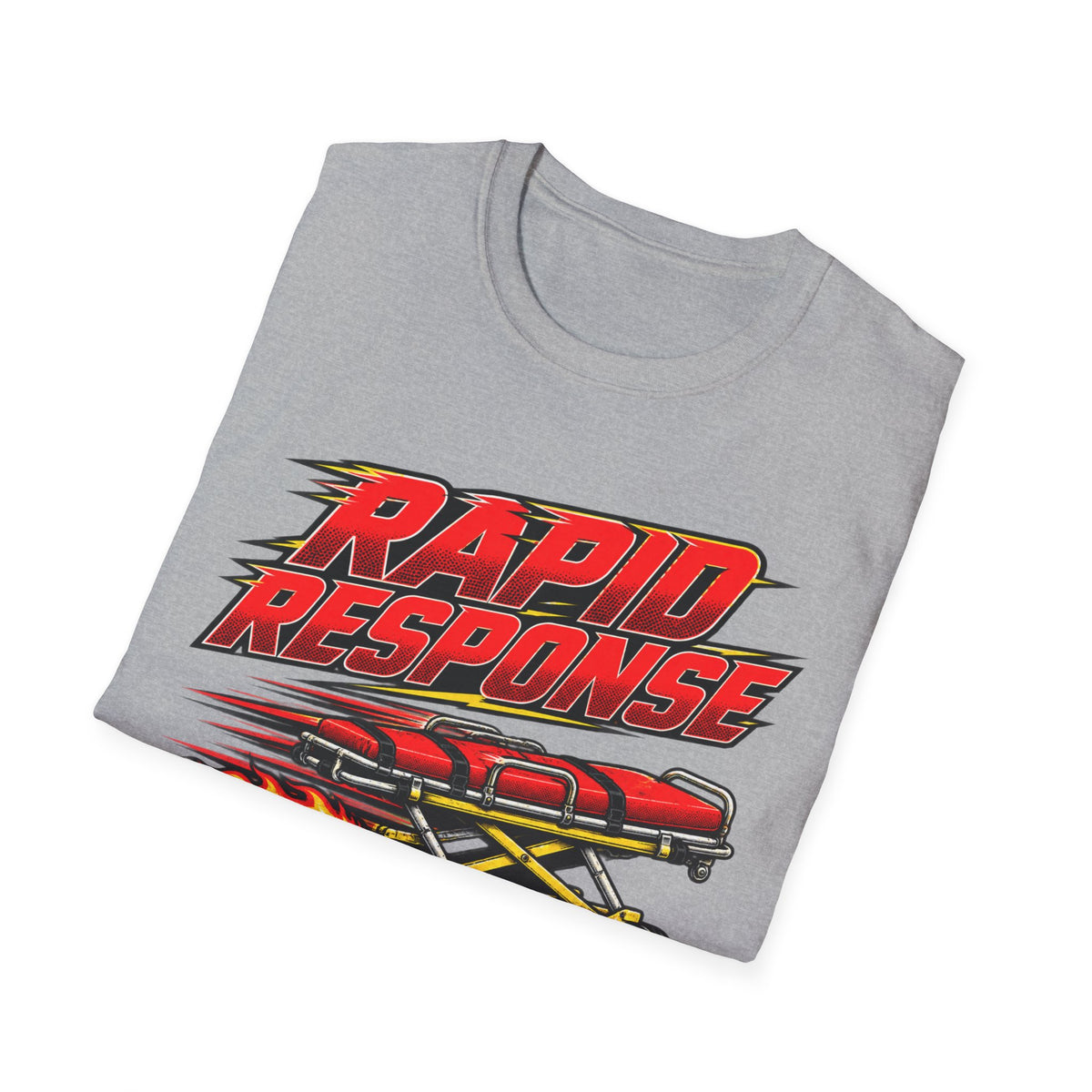 Rapid Response Racing Team T-Shirt — Vintage Dragster Airplane Graphic