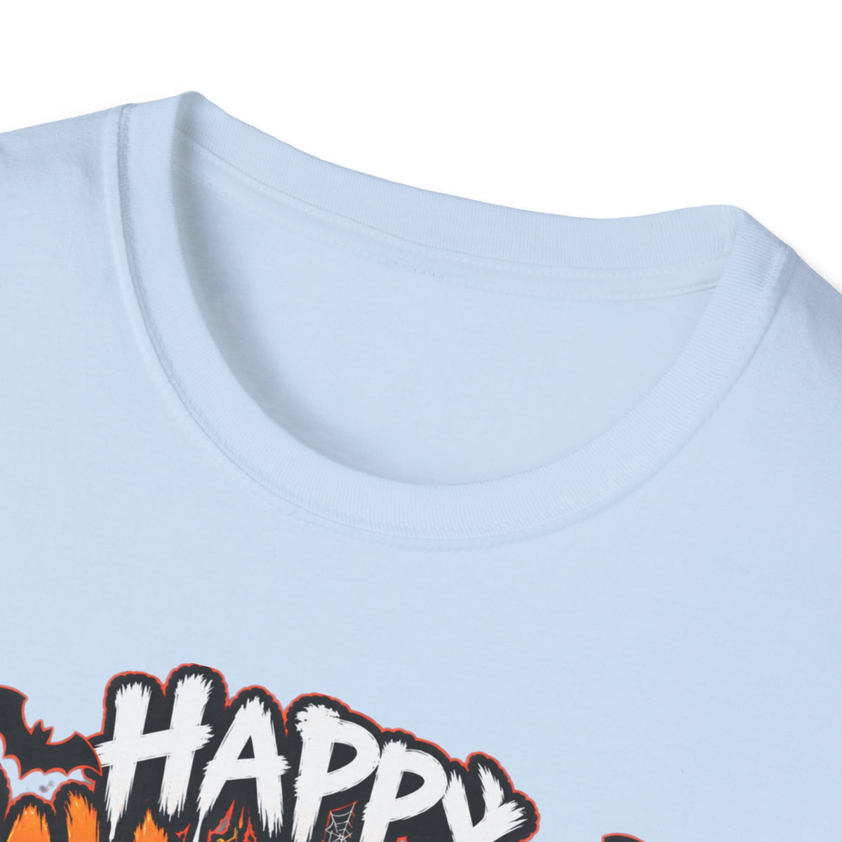 Happy Halloween Skeleton T-Shirt — Trick or Treat Pumpkin Graphic Tee