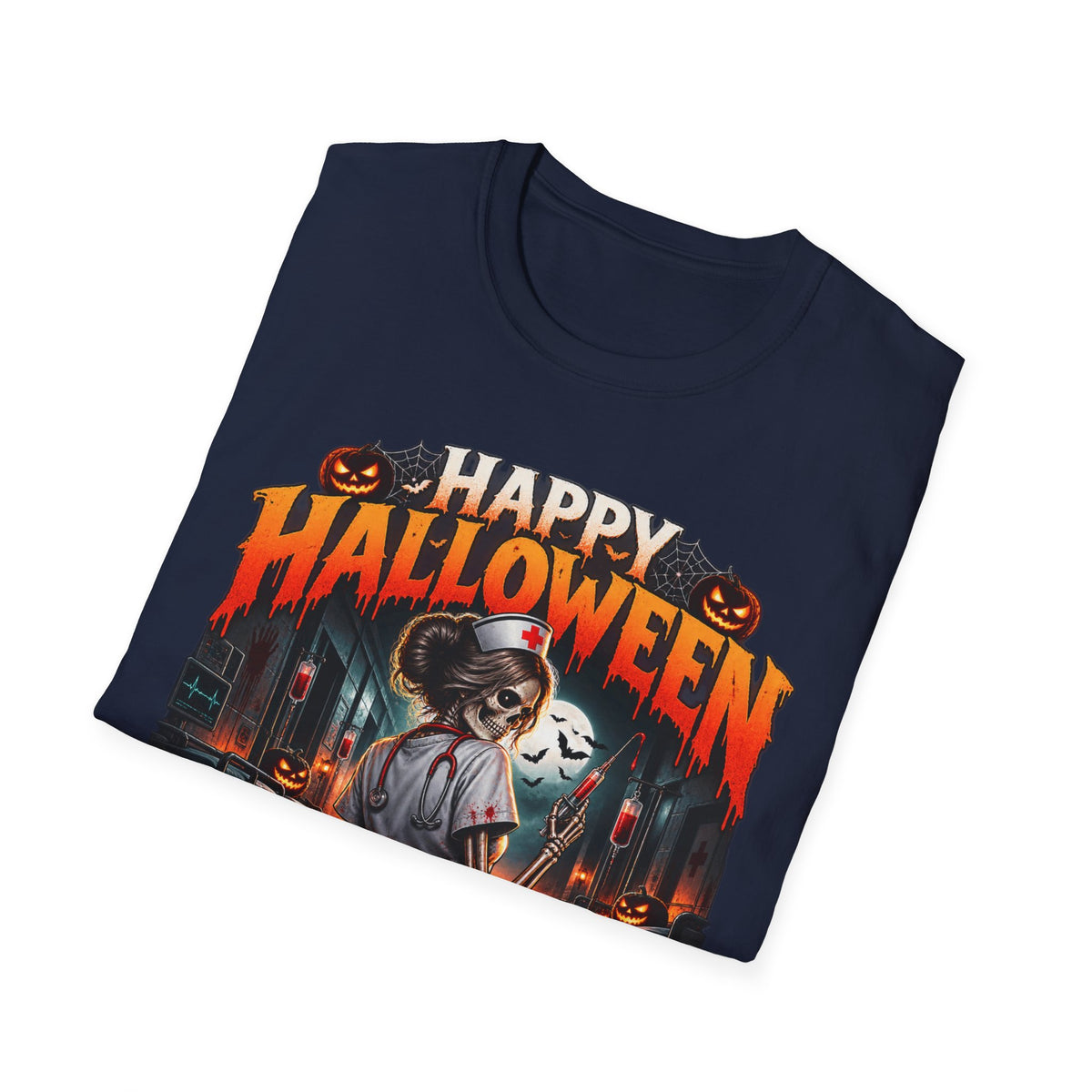 Halloween 'Every Day Is Scary When I'm On Duty' Graphic T-Shirt
