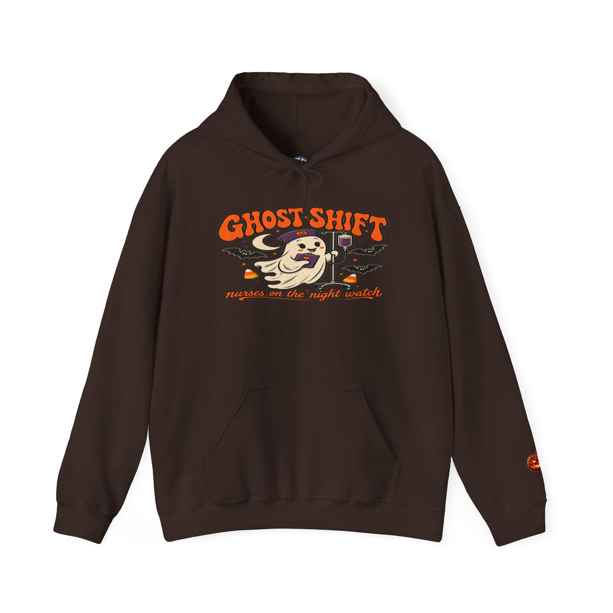 Ghost Shift Cartoon Halloween Hoodie