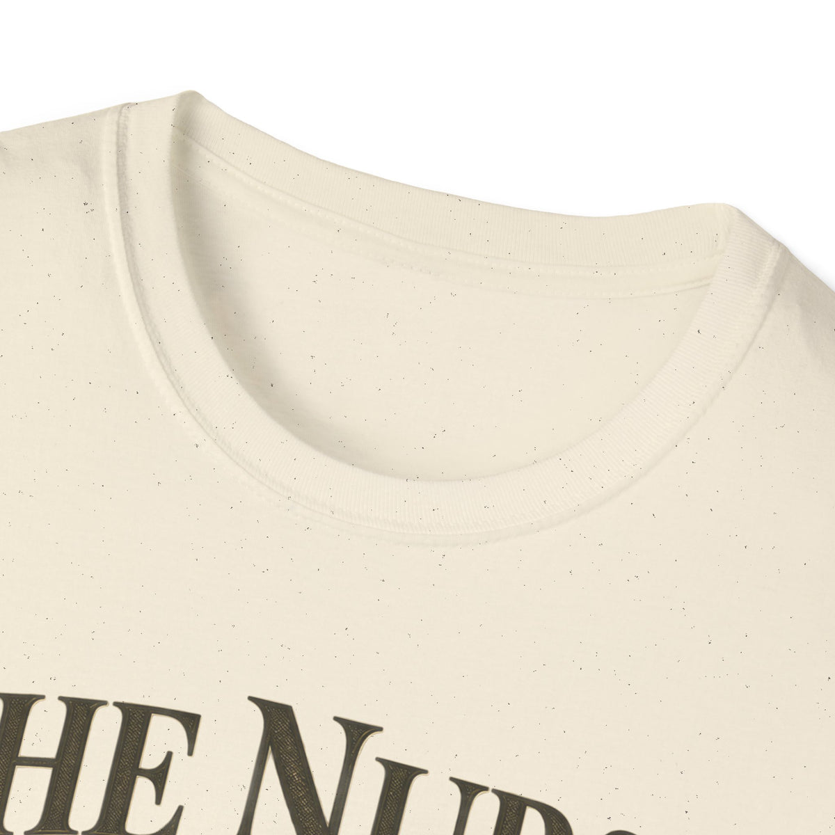 The Nurse Floral T-Shirt — Bouquet Design with 'Nutrix resilientia'