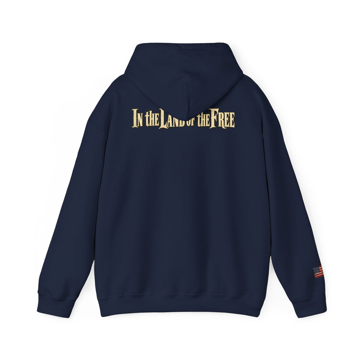 In the Land of the Free Patriotic Eagle Hoodie