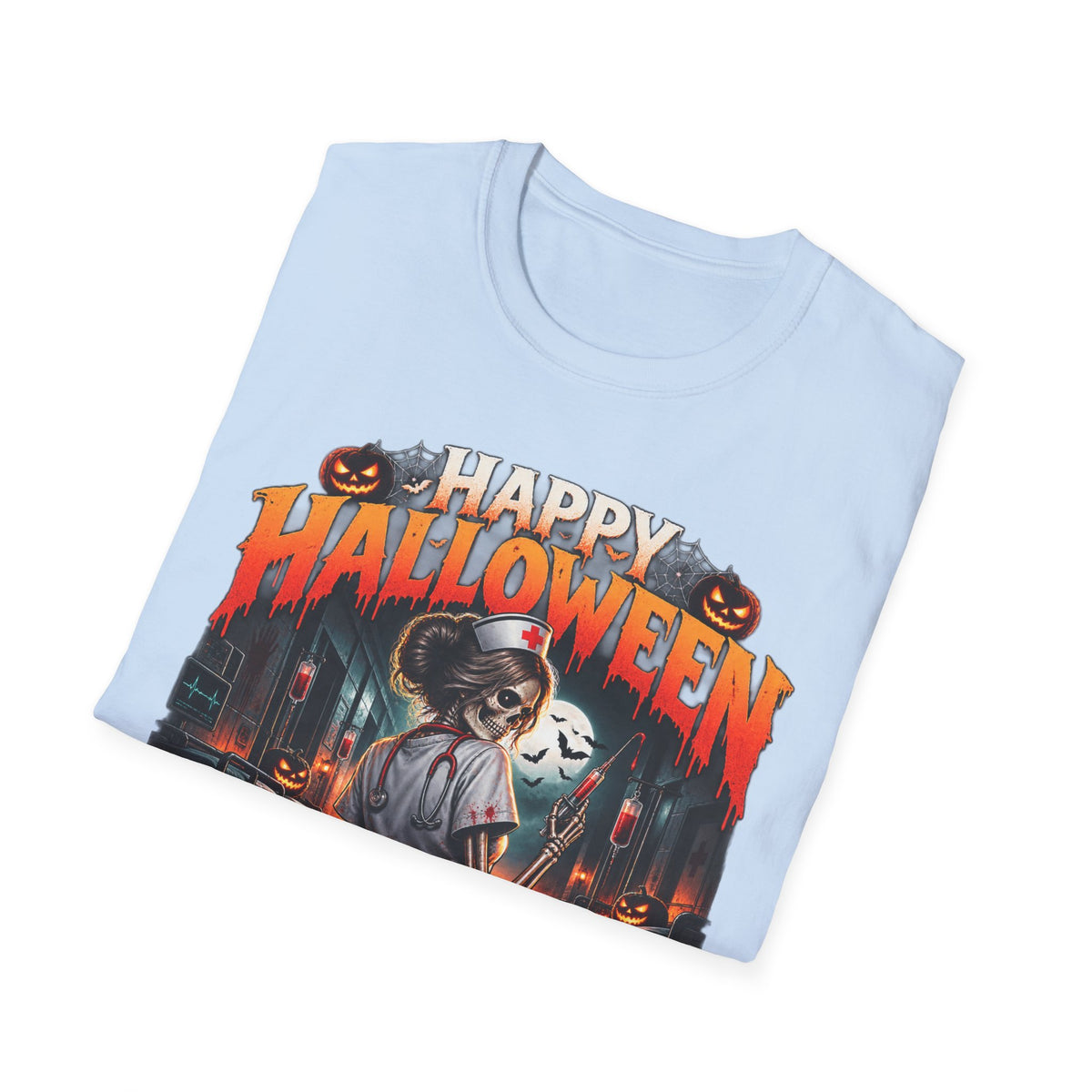 Halloween 'Every Day Is Scary When I'm On Duty' Graphic T-Shirt