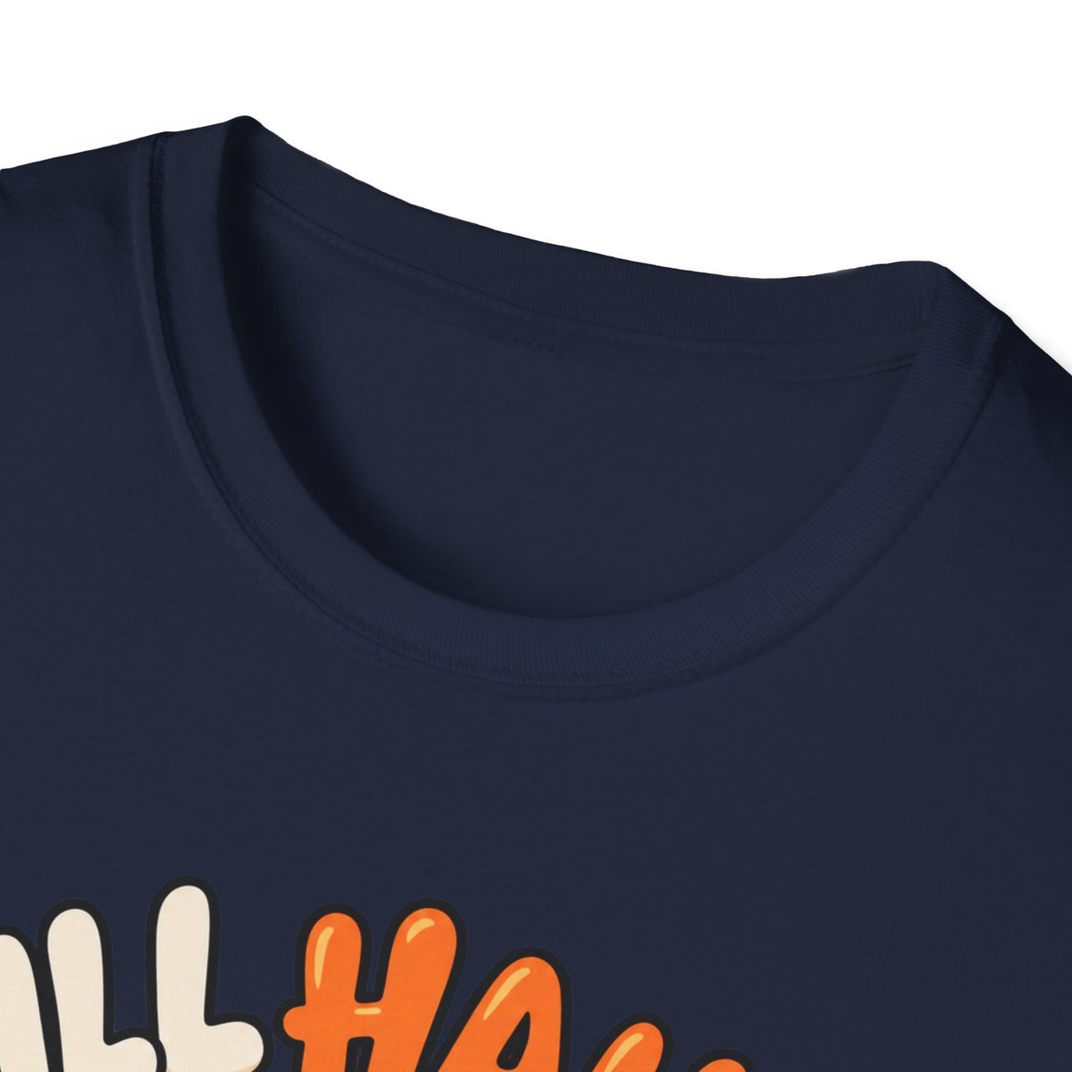 Halloween Ghost T-Shirt — "Will Haunt for Snacks" Cute Candy Costume Tee