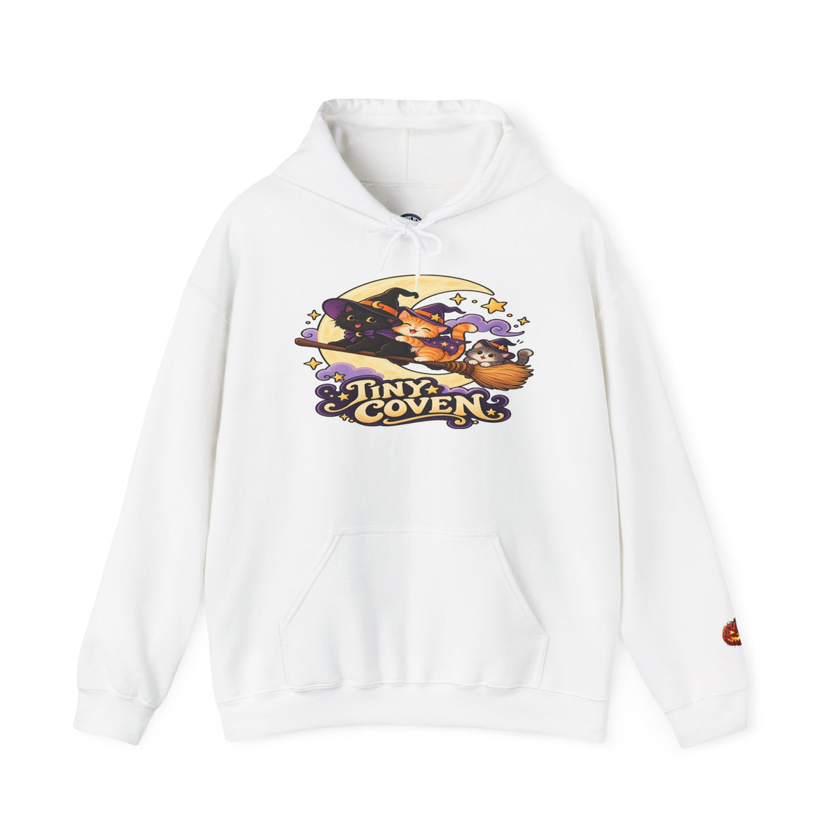 Tiny Coven Halloween Witchy Hooded Sweatshirt