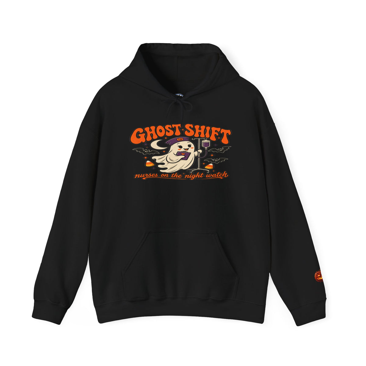 Ghost Shift Cartoon Halloween Hoodie