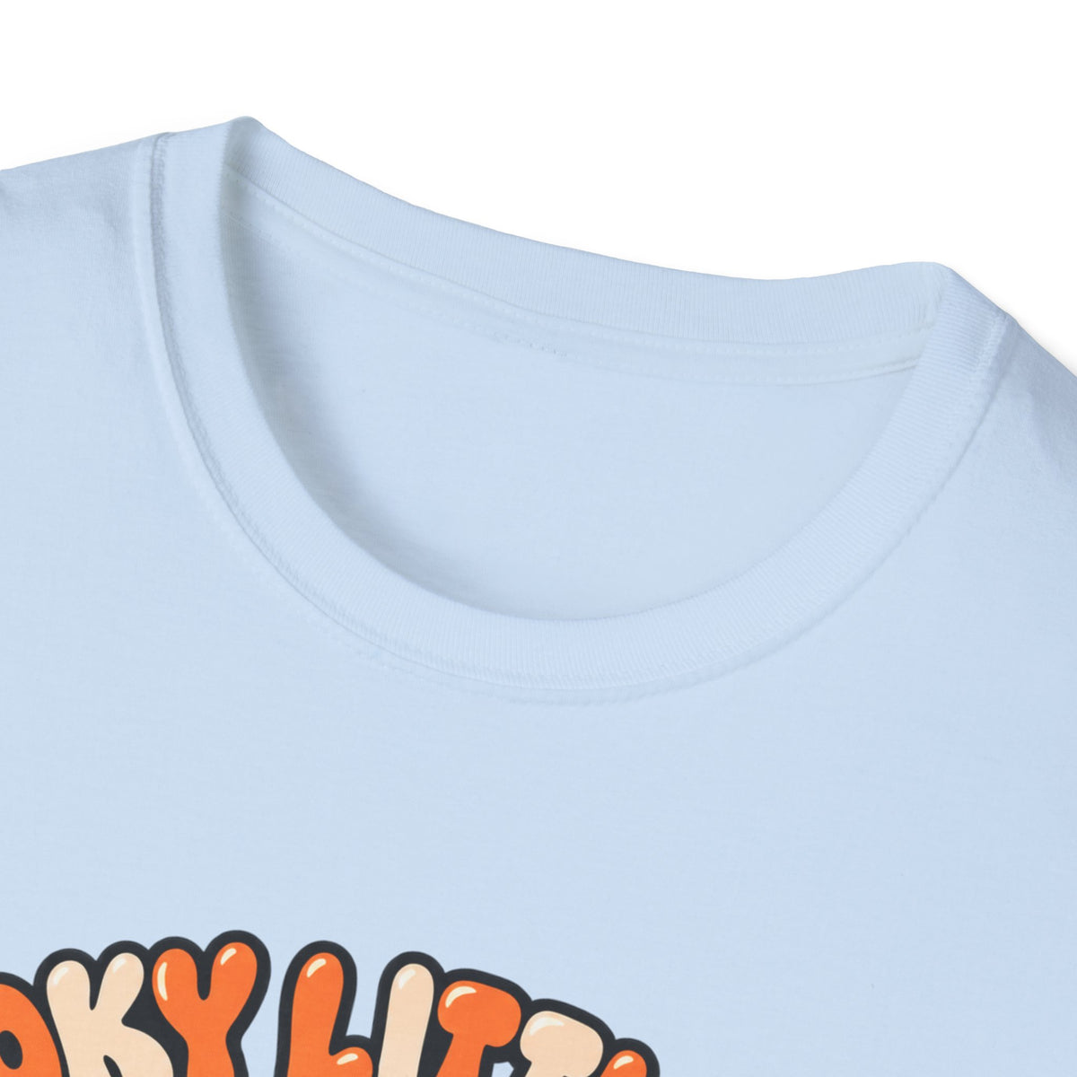 Spooky Little Guy T-Shirt — Halloween Ghost in Jack-O'-Lantern Graphic