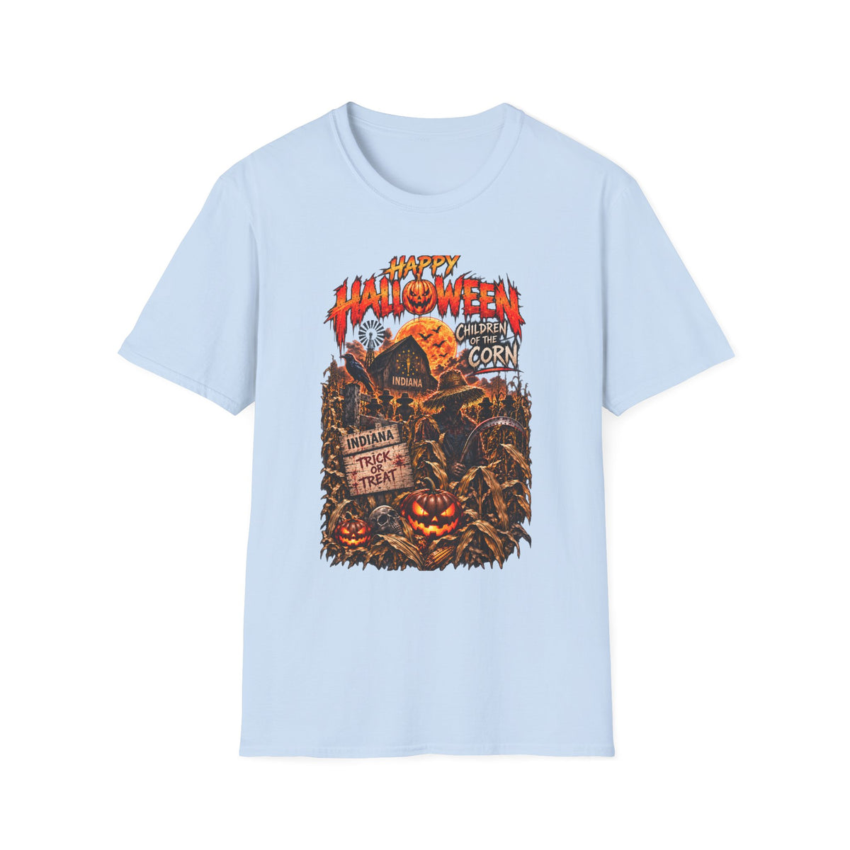 Happy Halloween Scarecrow T-Shirt