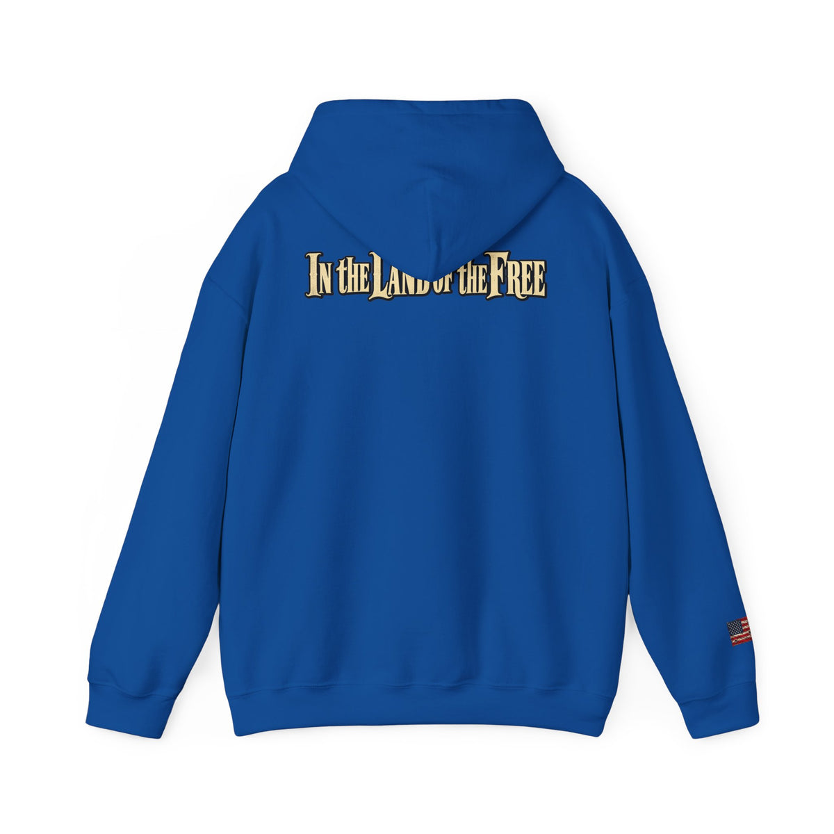 In the Land of the Free Patriotic Eagle Hoodie