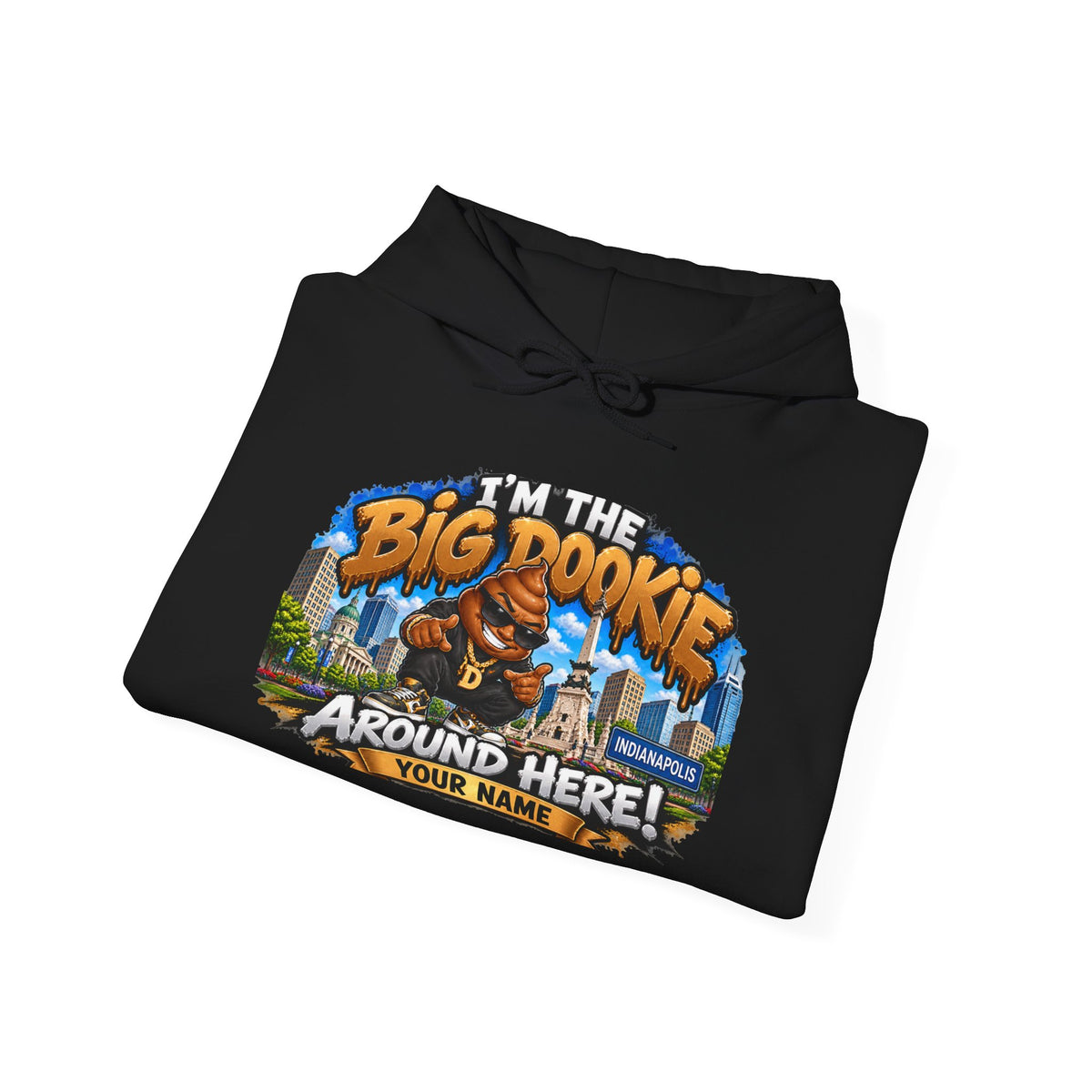 Big Dookie Around Here Hoodie — Customizable Midwest All-Star Graphic Sweatshirt
