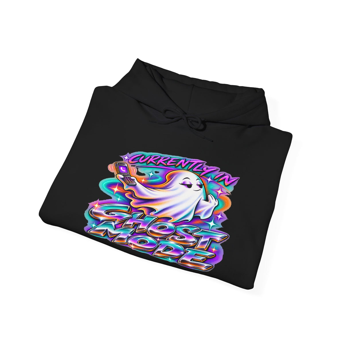 Purple Ghost Mode Hoodie
