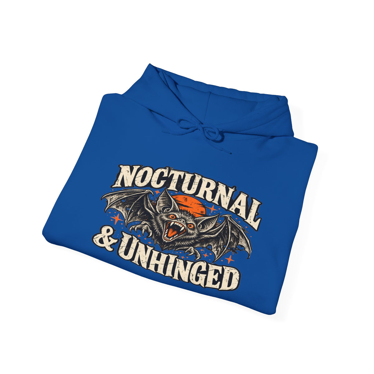 Nocturnal & Unhinged Gothic Bat Hoodie