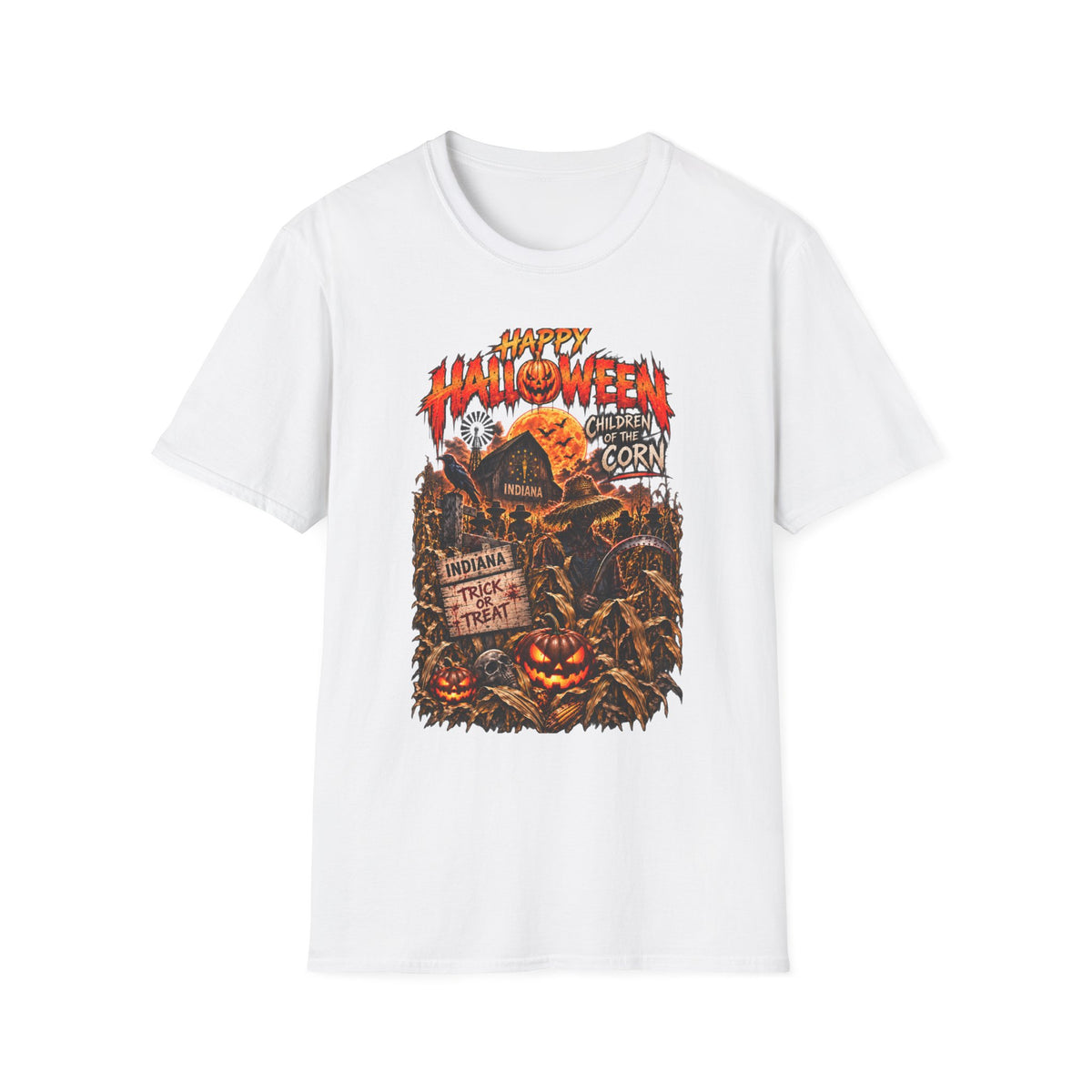 Happy Halloween Scarecrow T-Shirt