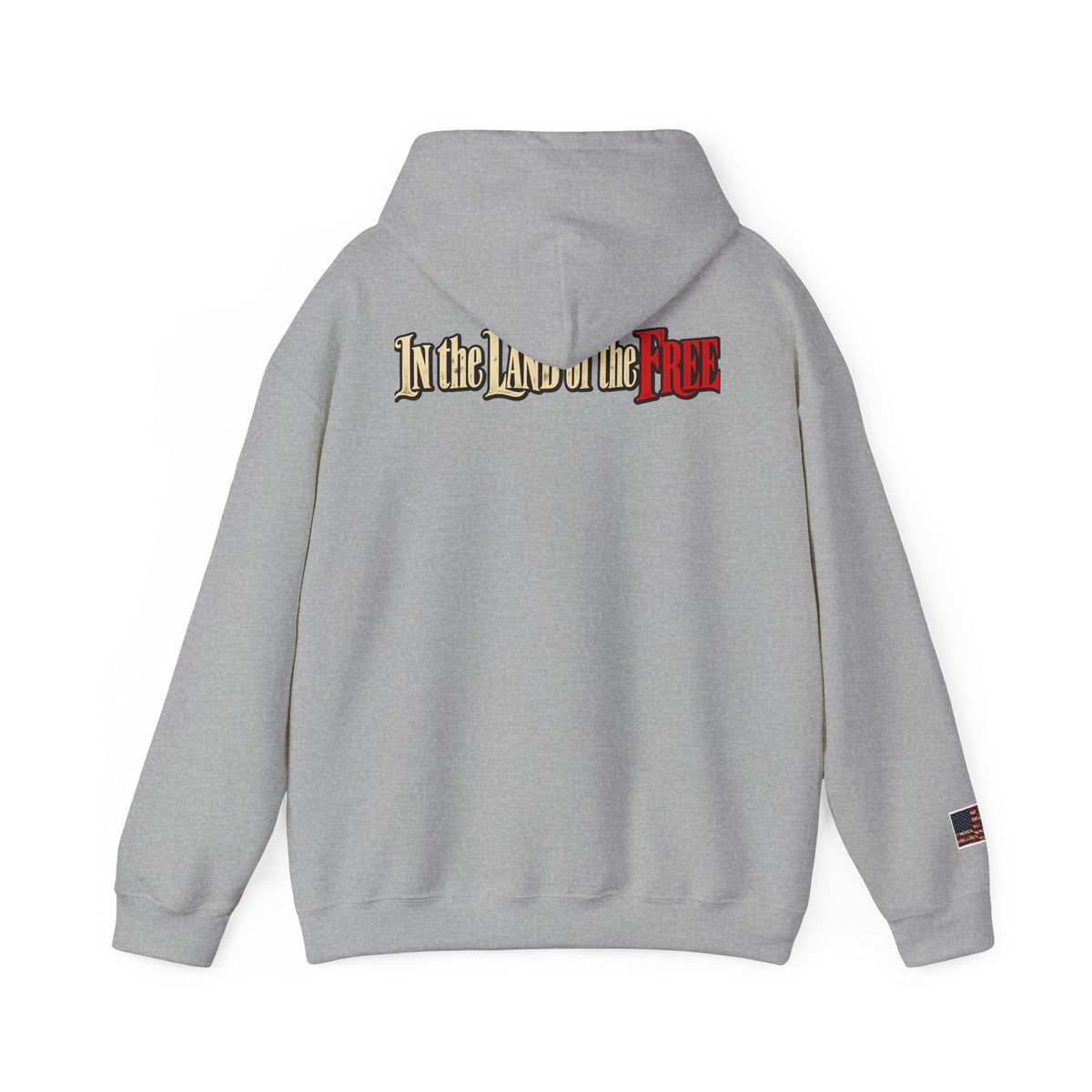 Liberty Statue Hoodie — "Dream as Always Beautiful / She Can't Hurt Me" Patriotic Pullover