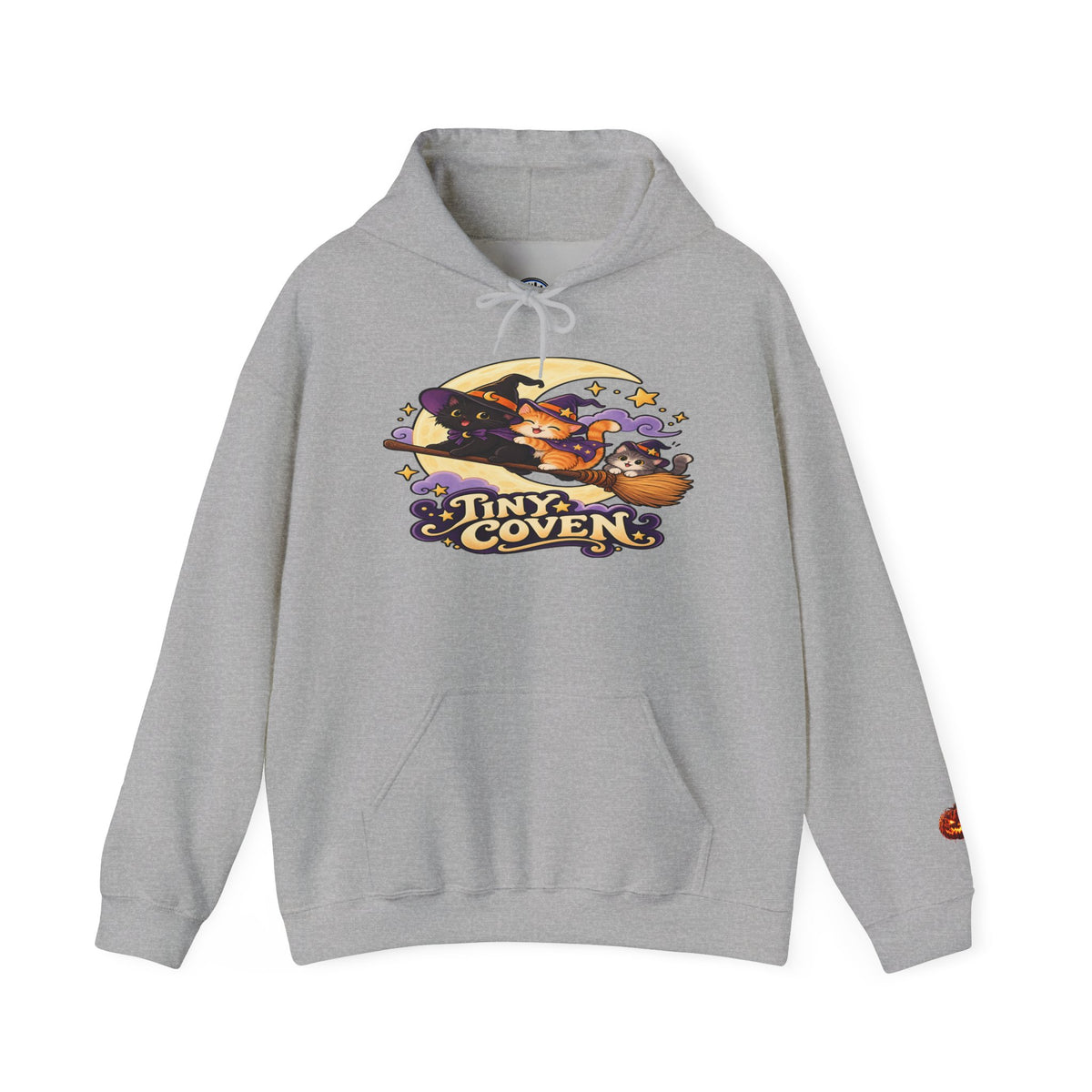 Tiny Coven Halloween Witchy Hooded Sweatshirt