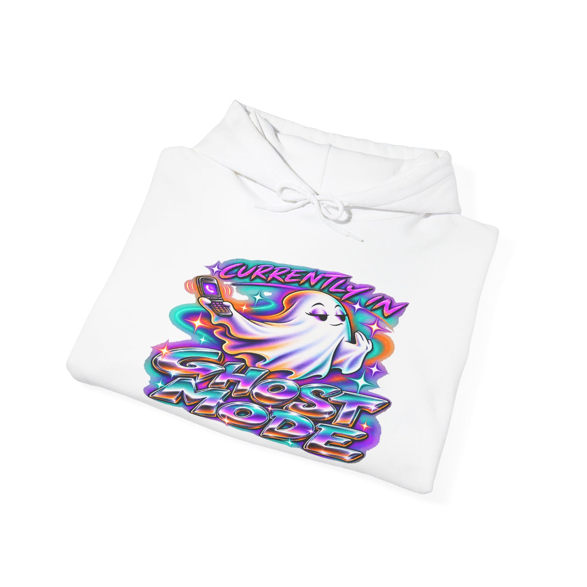 Purple Ghost Mode Hoodie