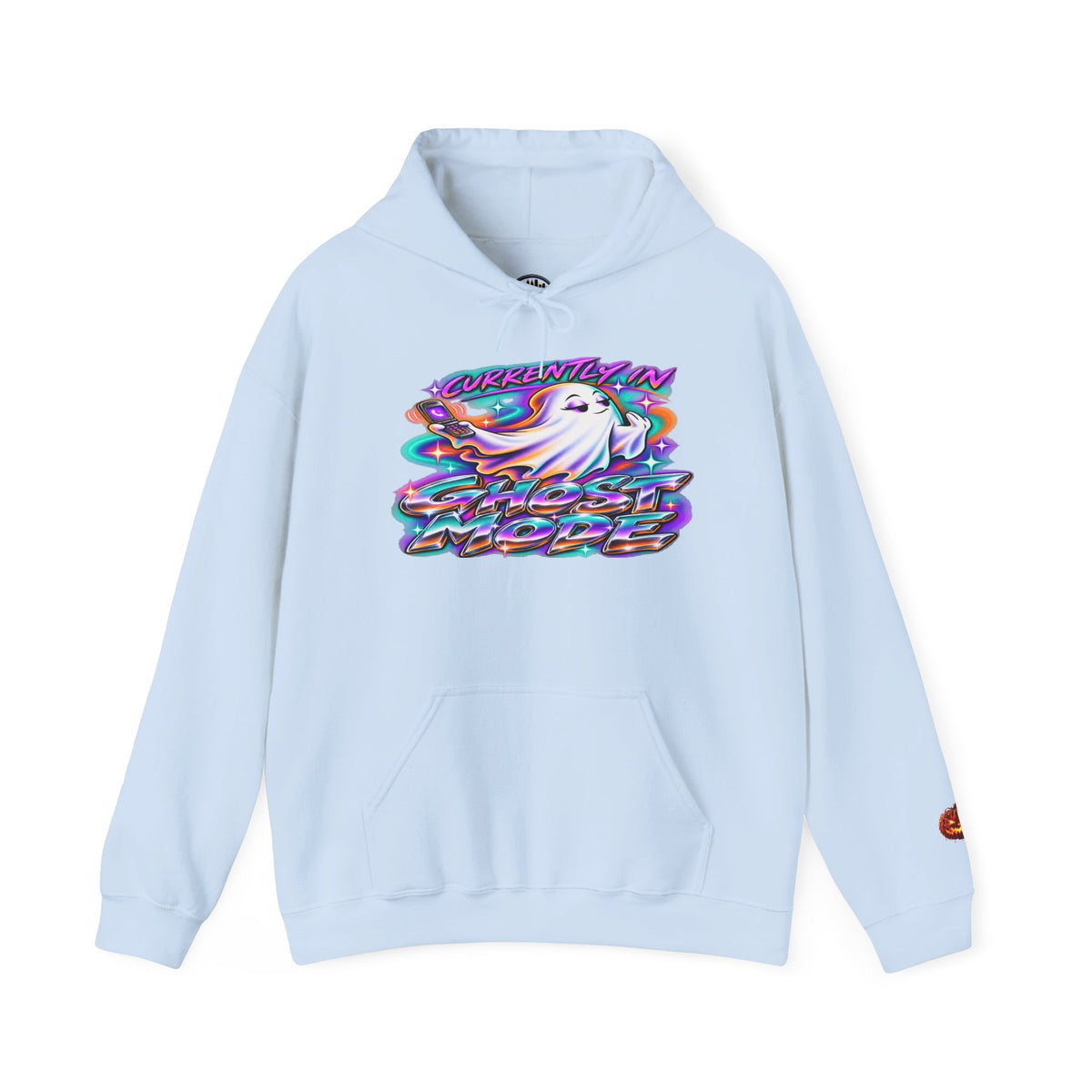 Purple Ghost Mode Hoodie