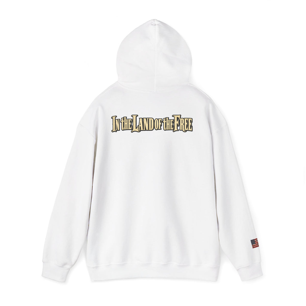 In the Land of the Free Patriotic Eagle Hoodie