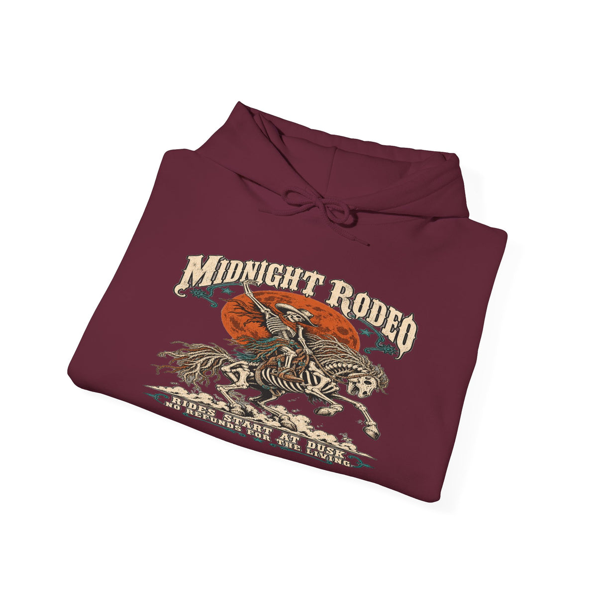 Midnight Rodeo Western Graphic Hoodie