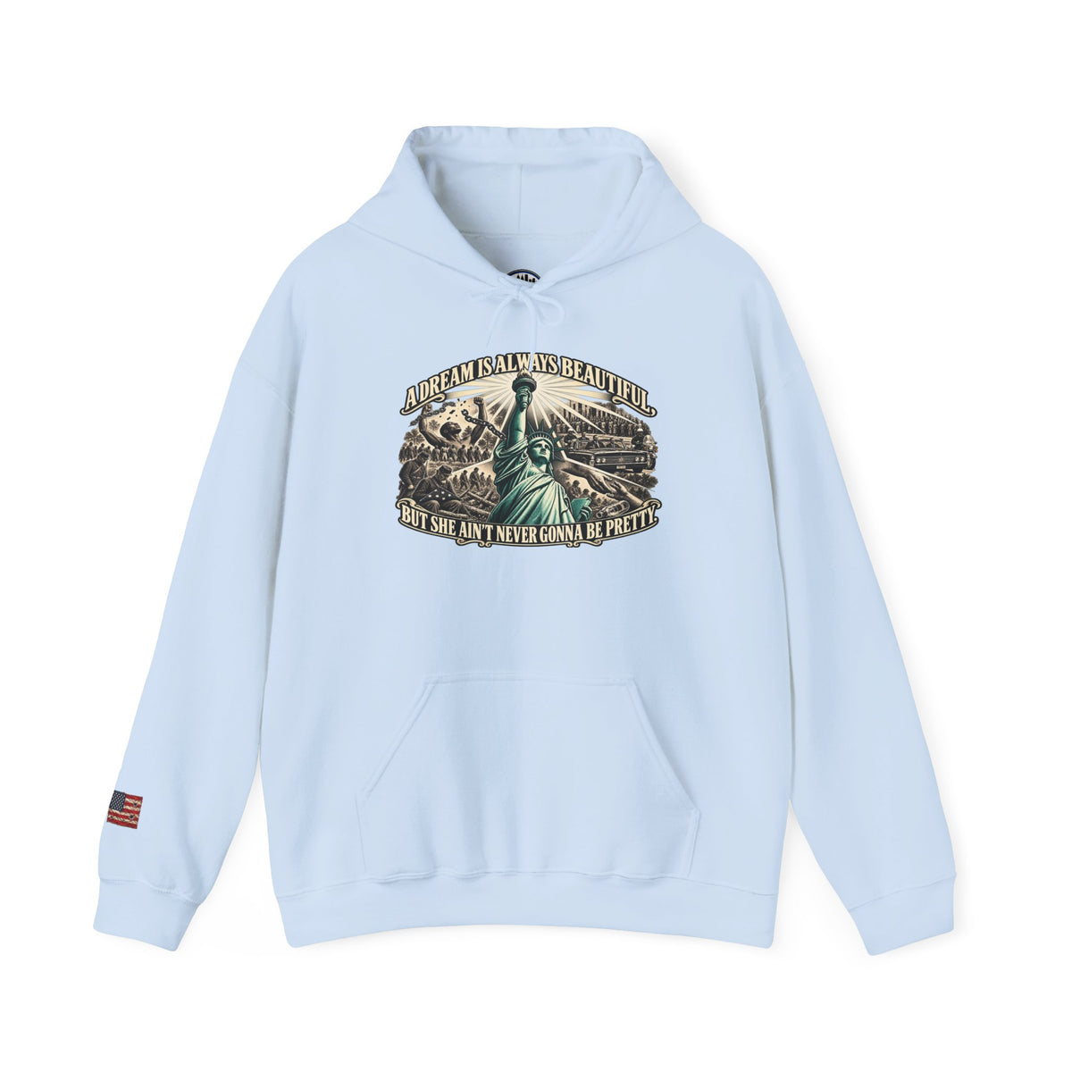 In the Land of the Free Patriotic Eagle Hoodie
