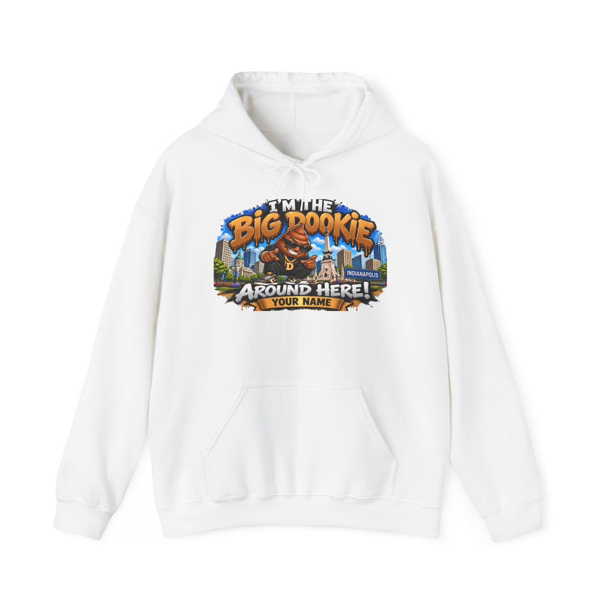 Big Dookie Around Here Hoodie — Customizable Midwest All-Star Graphic Sweatshirt