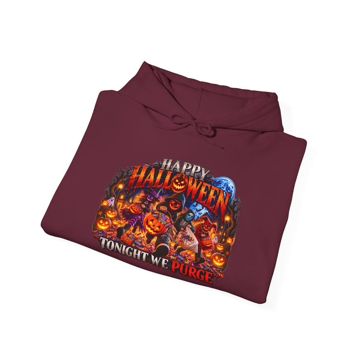 Halloween Tonight We Fright Hoodie