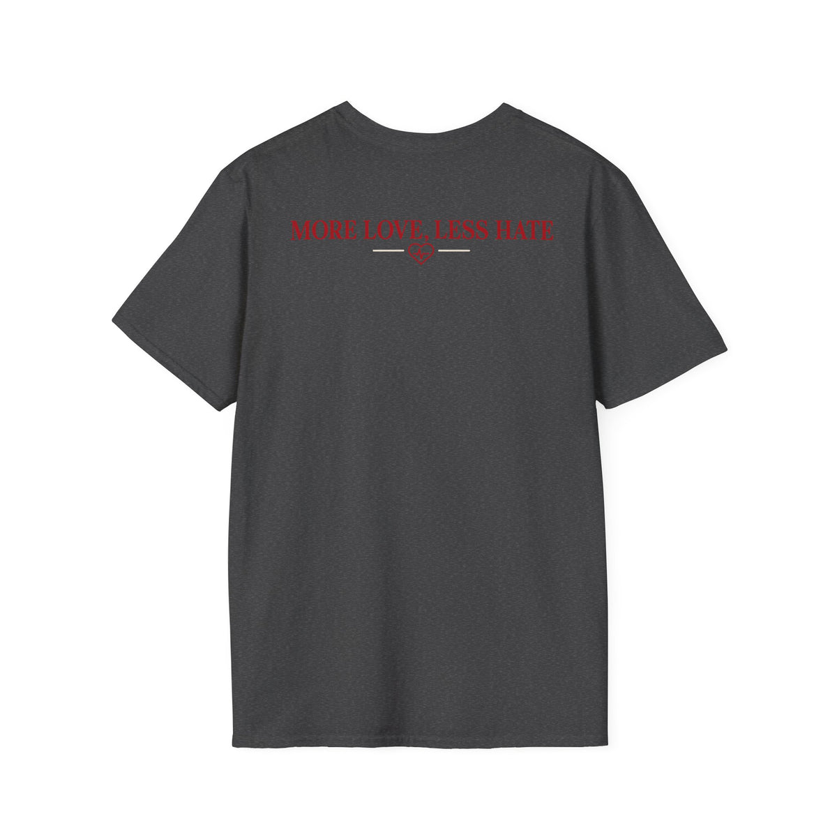 Cuddle Junkie T‑Shirt — "Loving, Healthy Heart" Heartbeat Graphic