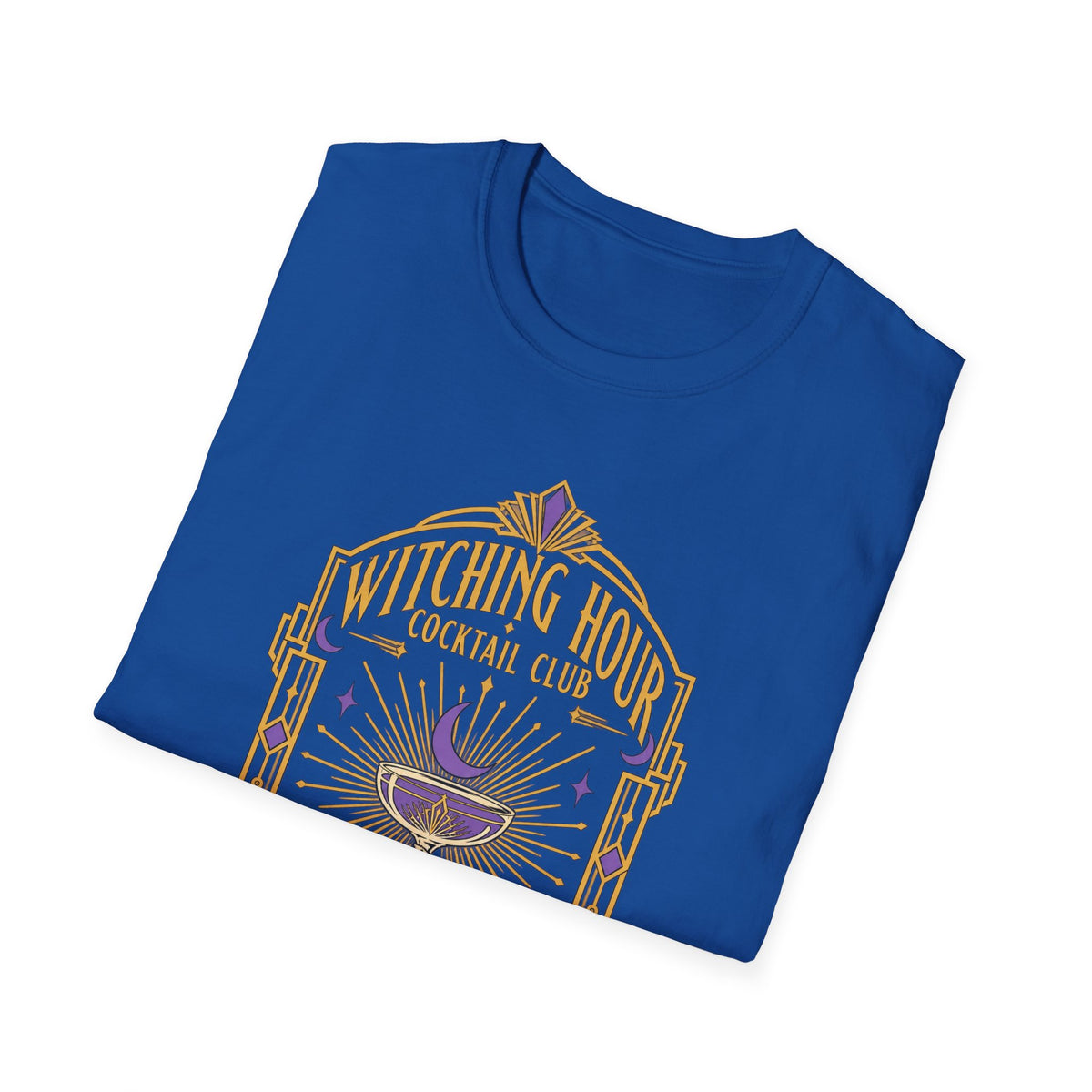 Witching Hour Cocktail Club T-Shirt — Vintage Occult Bar Tee