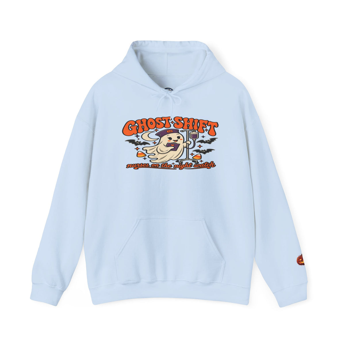 Ghost Shift Cartoon Halloween Hoodie