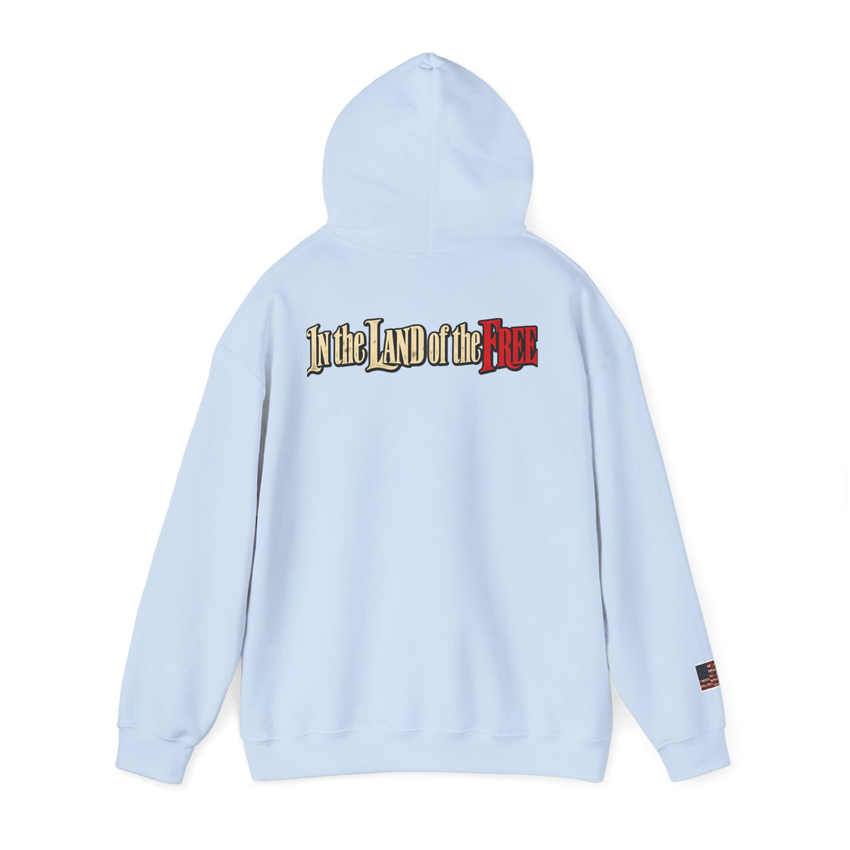 Liberty Statue Hoodie — "Dream as Always Beautiful / She Can't Hurt Me" Patriotic Pullover
