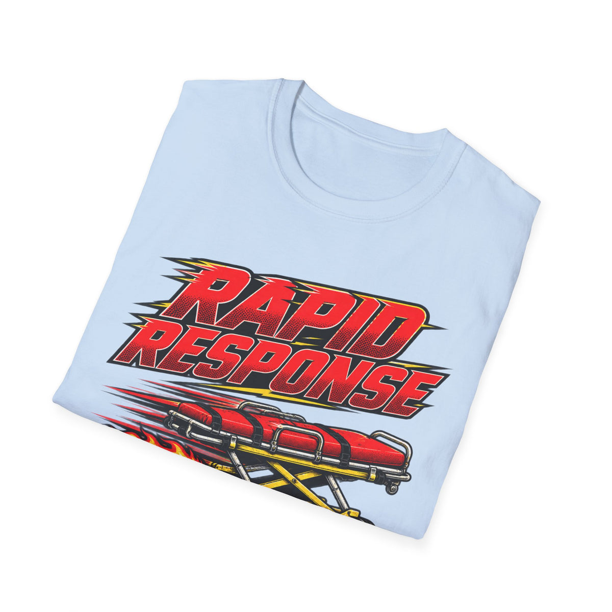 Rapid Response Racing Team T-Shirt — Vintage Dragster Airplane Graphic