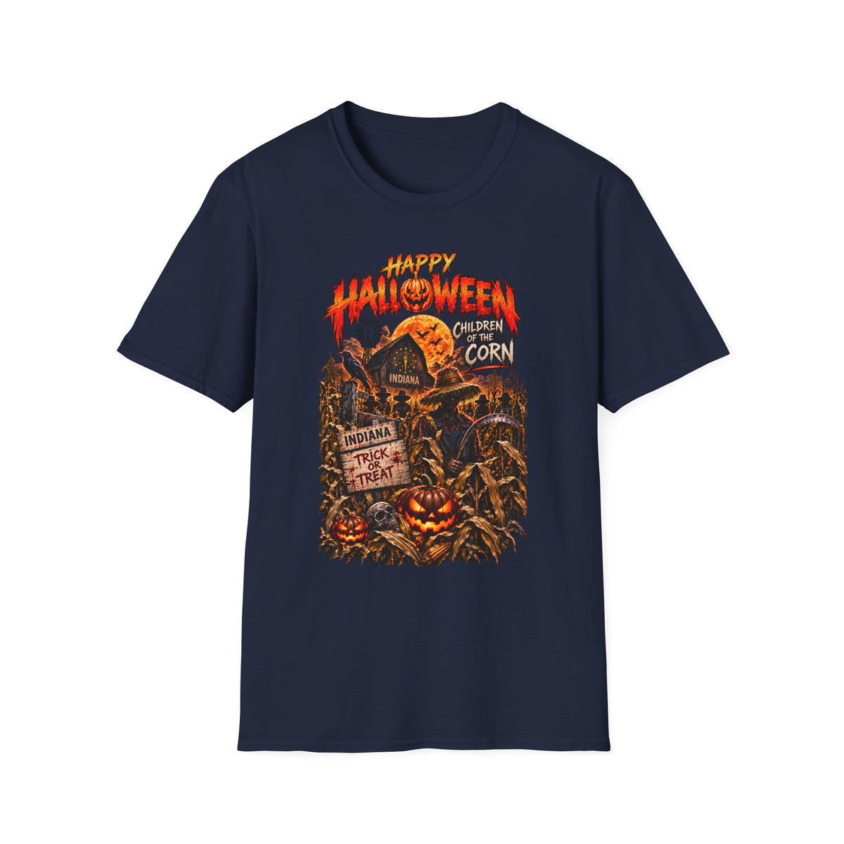 Happy Halloween Scarecrow T-Shirt