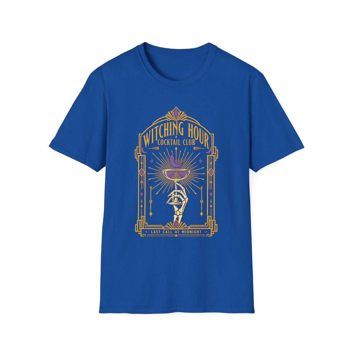 Witching Hour Cocktail Club T-Shirt — Vintage Occult Bar Tee