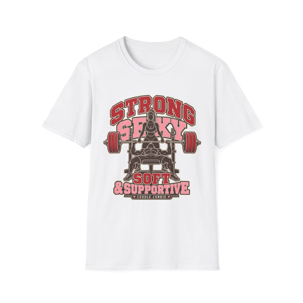 Strong Body Soft Heart Fitness T-Shirt