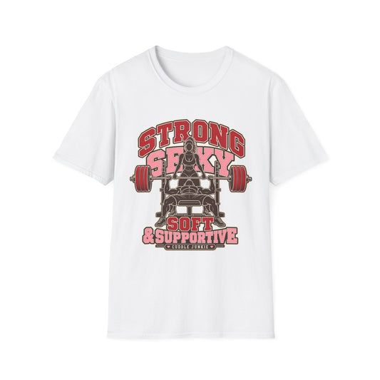 Strong Body Soft Heart Fitness T-Shirt