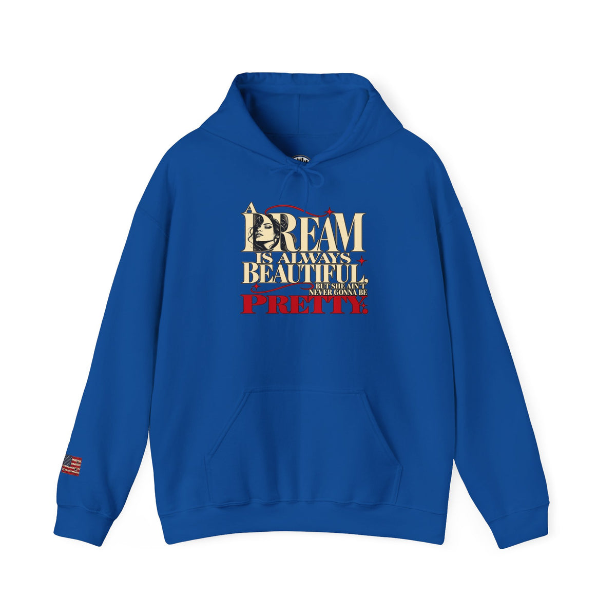 Dream Big Pretty Inspirational Graphic Hoodie