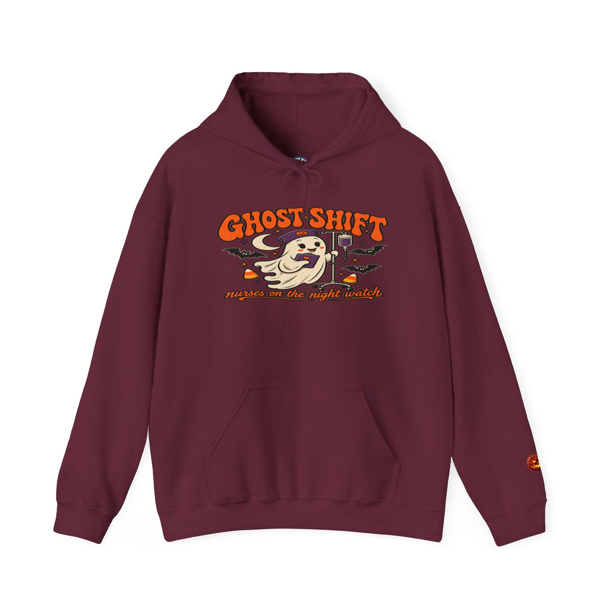 Ghost Shift Cartoon Halloween Hoodie