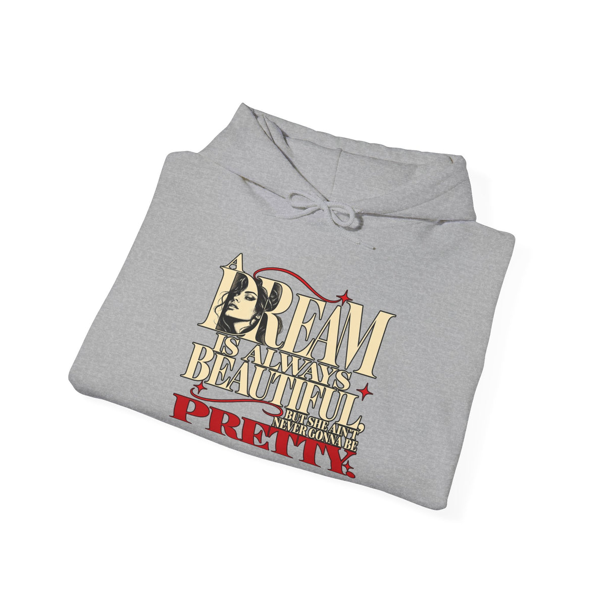 Dream Big Pretty Inspirational Graphic Hoodie